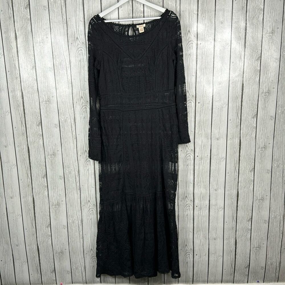 Sundance Embroidered Maxi Dress 8